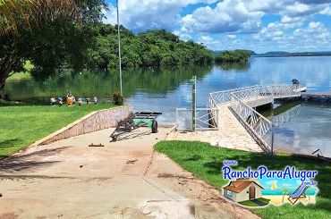 Rancho Pingo de Dó para Alugar em Rifaina - Píer e Rampa para Barcos